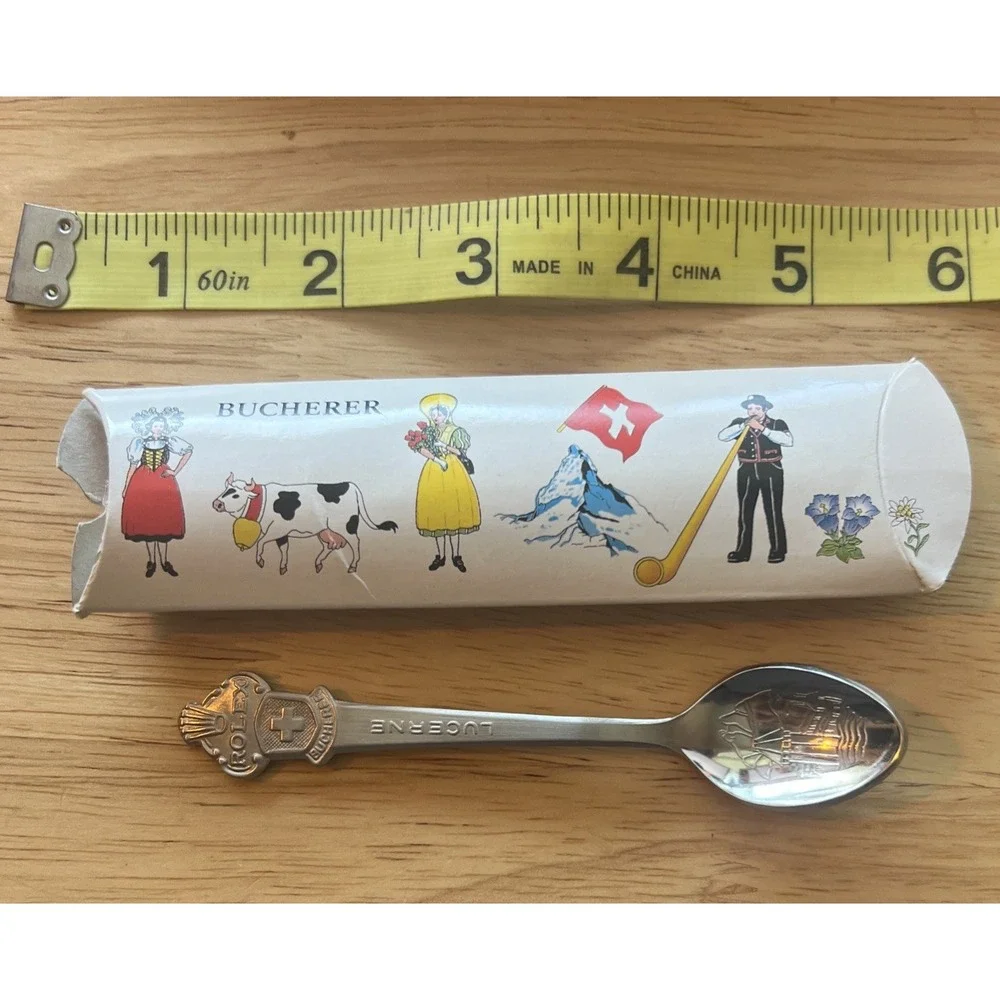 Rolex Bucherer‎ Lucerne Collector Spoon With Box